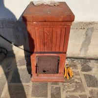 stufa fumisteria forlivese in terracotta 