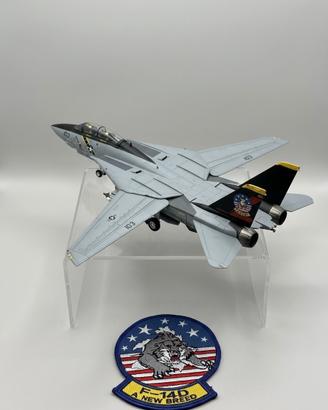 Century Wings 1/72 F-14 Tomcat Diecast + Patch