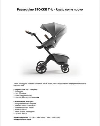 TRI STOKKE USATO COME NUOVO