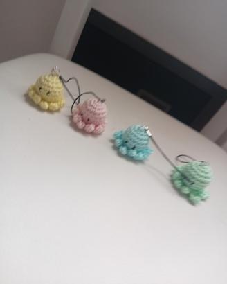 Set 4 pezzi Ciondoli in cotone
