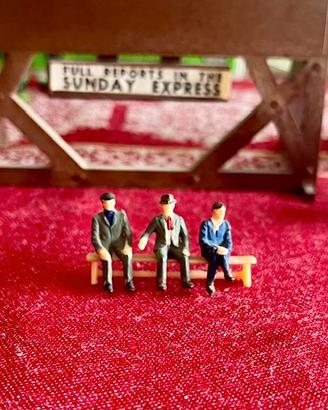 Subbuteo - Lotto - Personaggi in panchina - Raro