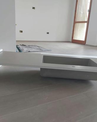 Top lavabo bagno in mineralux, marca RAB