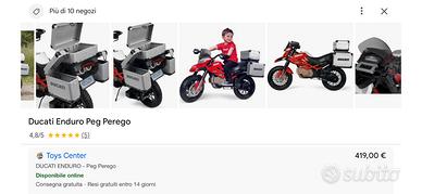 Ducati enduro peg perego