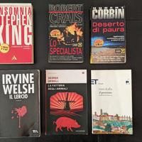 Libri assortiti (venduti anche singolarmente)