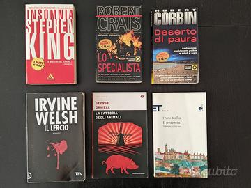 Libri assortiti (venduti anche singolarmente)