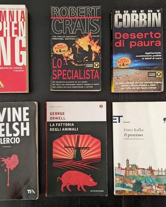 Libri assortiti (venduti anche singolarmente)