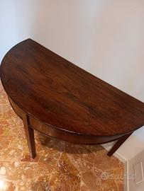 Tavolinetto a semiluna '800 inglese