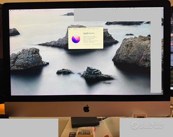 Imac retina 5k 27 inch I7 32 gb 512 ssd late 2015