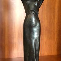 Scultura femminile bronzo  Art Deco’
