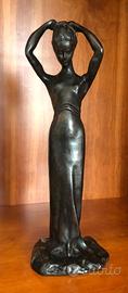Scultura femminile bronzo  Art Deco’