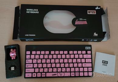BTS BT21 COOKY Tastiera Wireless JUNGKOOK KPOP