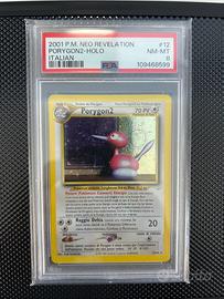 Porygon2 Holo – Neo Revelation – 2001 – PSA 8