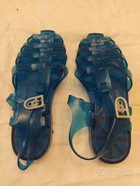 Sandali mare "Ragnetti" blu