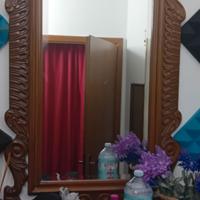 Consolle specchio e appendiabiti