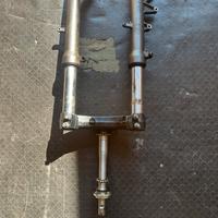 Piastra di sterzo e forcelle silver wing