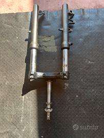 Piastra di sterzo e forcelle silver wing