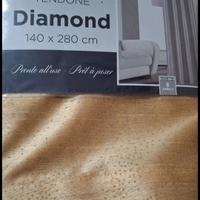 tende oro DIAMOND con brillantini 