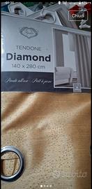 tende oro DIAMOND con brillantini 