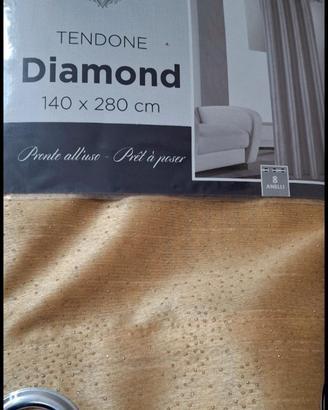 tende oro DIAMOND con brillantini 