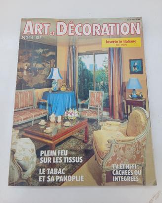 Art & decoration N 244 10f, presenta segni di usur