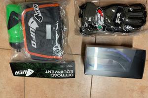 Marsupio UFO, Occhiali SCOTT, guanti PROGRIP nuovi