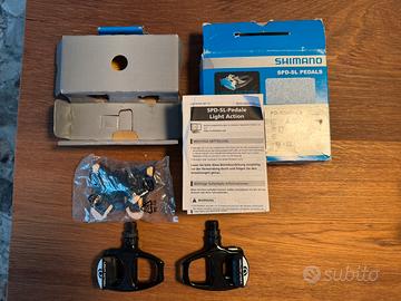 Pedali Shimano SPD-SL PD-R540-LA nuovi