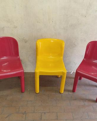 Sedie  vintage U.T. Kartell anni 60-70 