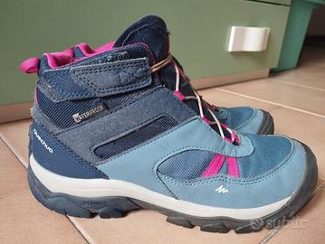 Scarpe trekking impermeabili n.34