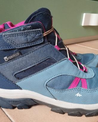 Scarpe trekking impermeabili n.34