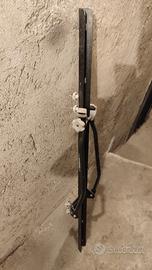 Porta bici singolo per barre tetto auto