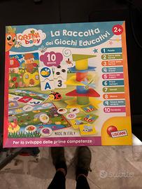 Raccolta giochi educativi lisciani 2+