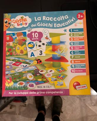 Raccolta giochi educativi lisciani 2+