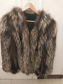 Giacca di volpe argentata 