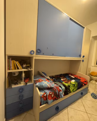 Cameretta bambino a ponte