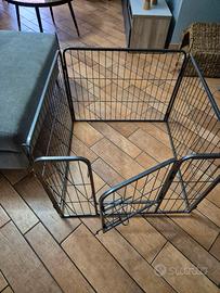 Box acciaio 80x80 per animali