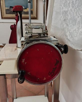 Ironweed affettatrice a volano + base- Funzionante