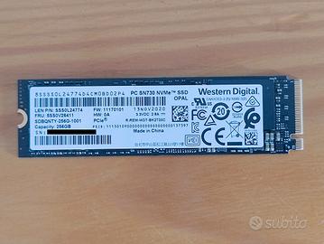 SSD M.2 NVMe 256GB Western Digital SN730