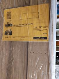 Piano cucina colore noce 212x60x3,8 cm