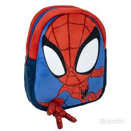 Spidey Zaino Scuola Materna con Personaggio Peluch