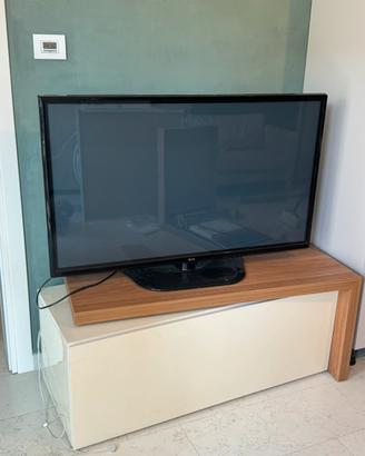 MOBILE TV IKEA BESTA con base girevole a 360 gradi