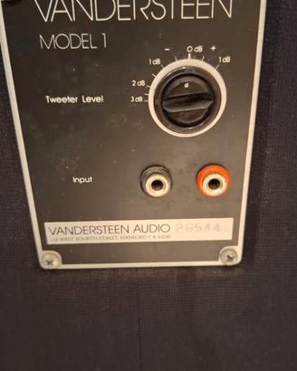 didiffusori acustici VANDERSTEEN MODEL 1 i
