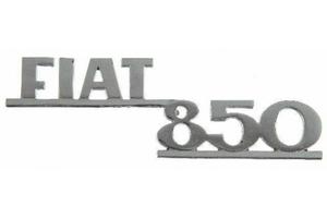 Scritta Emblema Targhetta auto Fiat 850