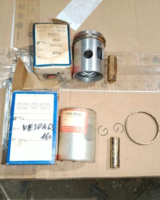pistone asso vespa 58.2 gs 160 56.4 vespa et3 125