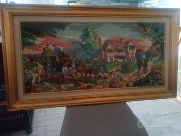 Quadro a  punto erba