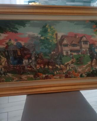 Quadro a  punto erba