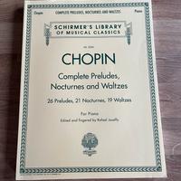 Chopin preludi, notturni e valzer per pianoforte