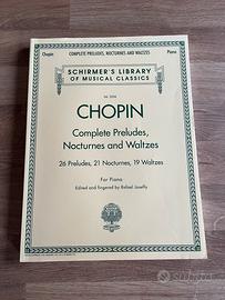 Chopin preludi, notturni e valzer per pianoforte