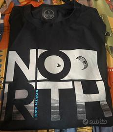 North Sails T-Shirt in Jersey di Cotone Organico