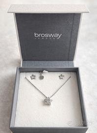 Set collana e orecchini a stella Brosway