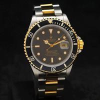 Rolex Submariner steel gold ref 16613 serviced+box